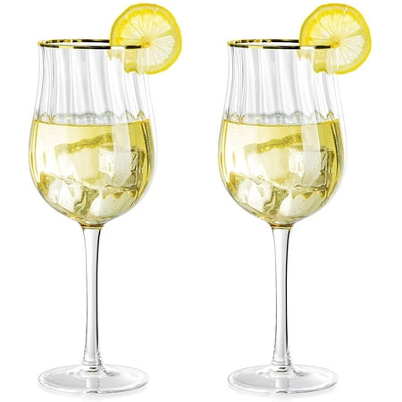 NUPTIO Verres À Cognac Lot de 2 Verres À Brandy Cristal 270ml Brandy Soufflé À la Main Whisky Bourbon Whisky Margarita Verres À Vin Rouge /& Blanc Cadeau pour Anniversaire Fête Mariage Thanksgiving